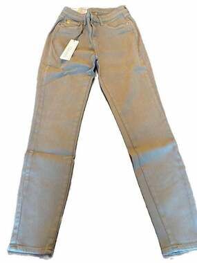 Yoga Jeans Rachel Skinny Classic-Rise Olive Green Jeans